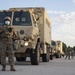 Marne Air Soldiers conduct convoy operations during Warhorse II exercise.