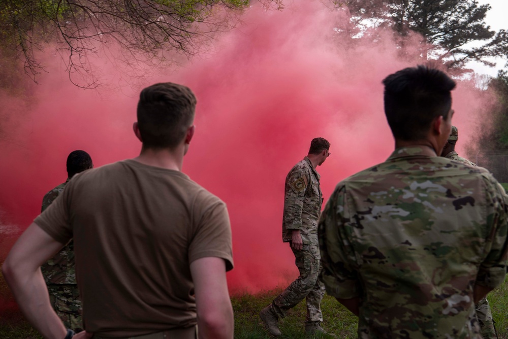 ROTC cadets tour SJAFB