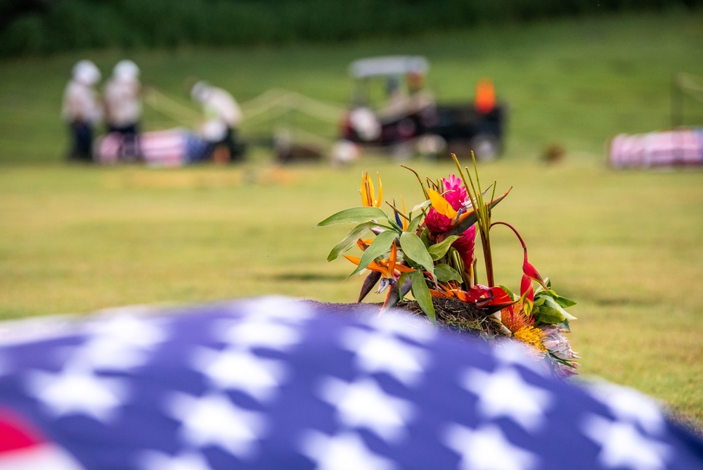 DPAA service members honor the fallen