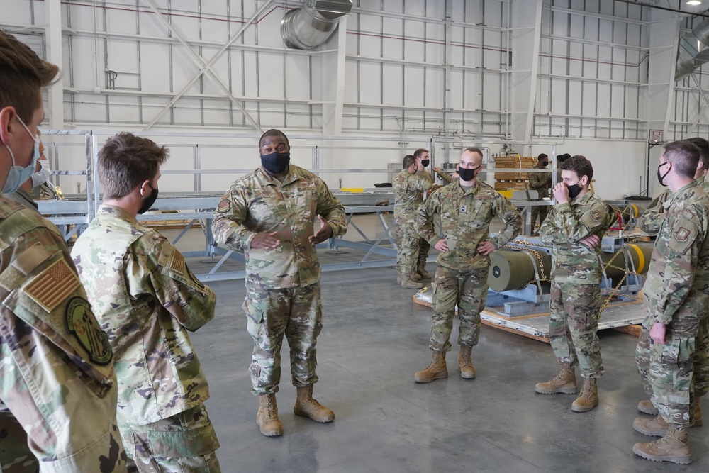 Air Force ROTC cadets visit Hill Air Force Base