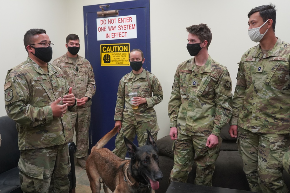 Air Force ROTC cadets visit Hill Air Force Base