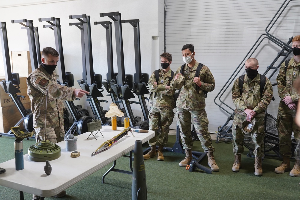 Air Force ROTC cadets visit Hill Air Force Base