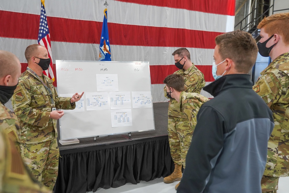 Air Force ROTC cadets visit Hill Air Force Base