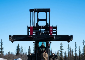 354th FW receives critical munitions from annual barge