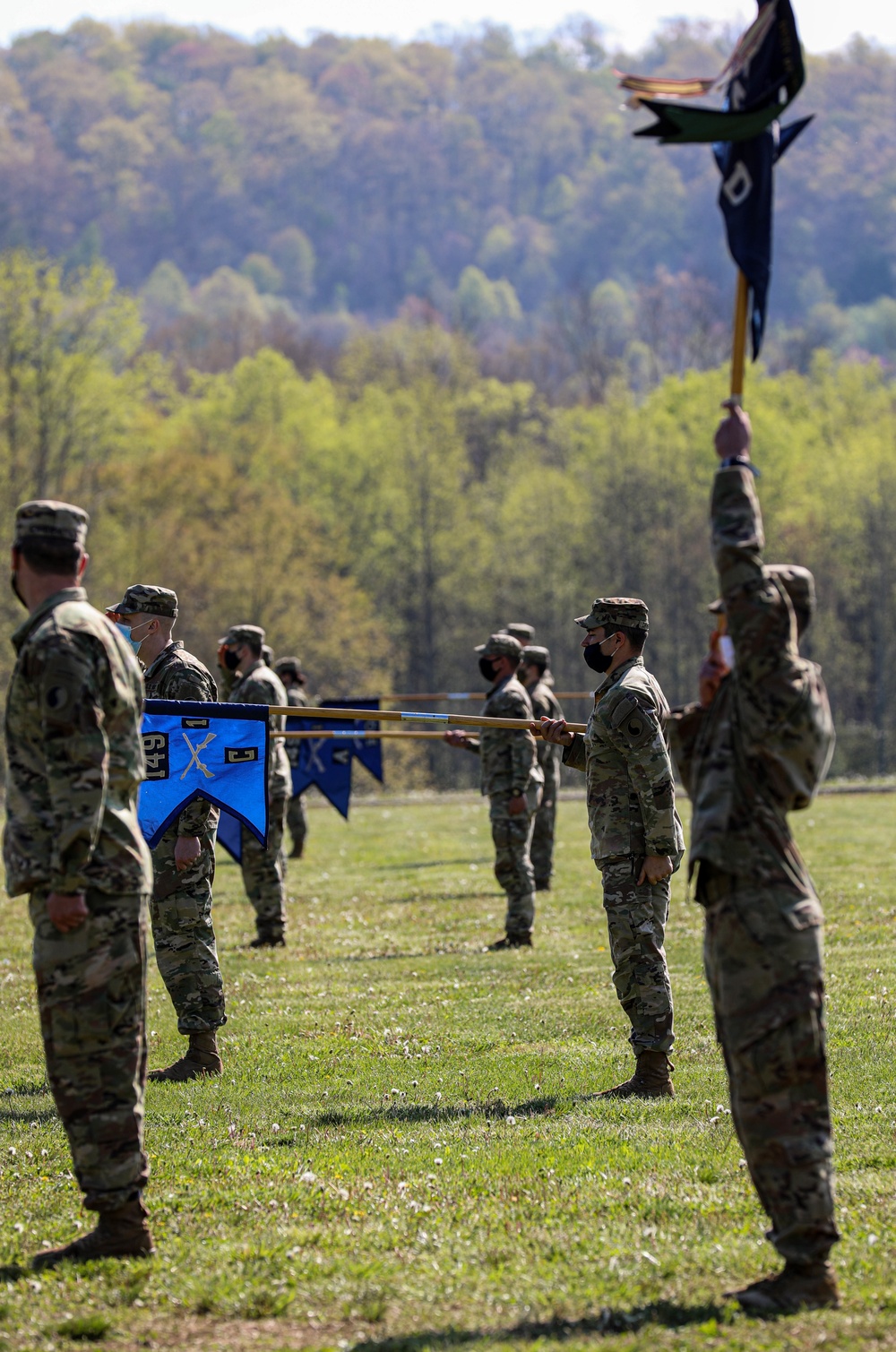 Mountain Warriors Change of Command