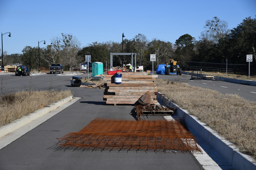 Division Street gate construction update