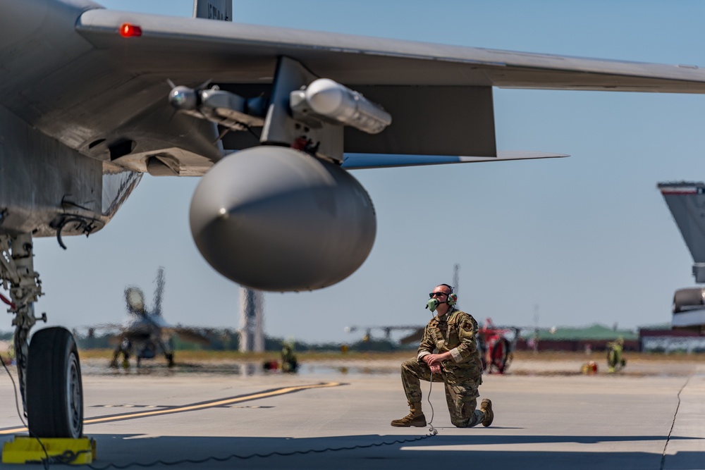 Sentry Savannah 2021 Aircraft prepare for exercise