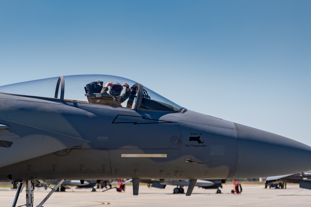 Sentry Savannah 2021 Aircraft prepare for exercise