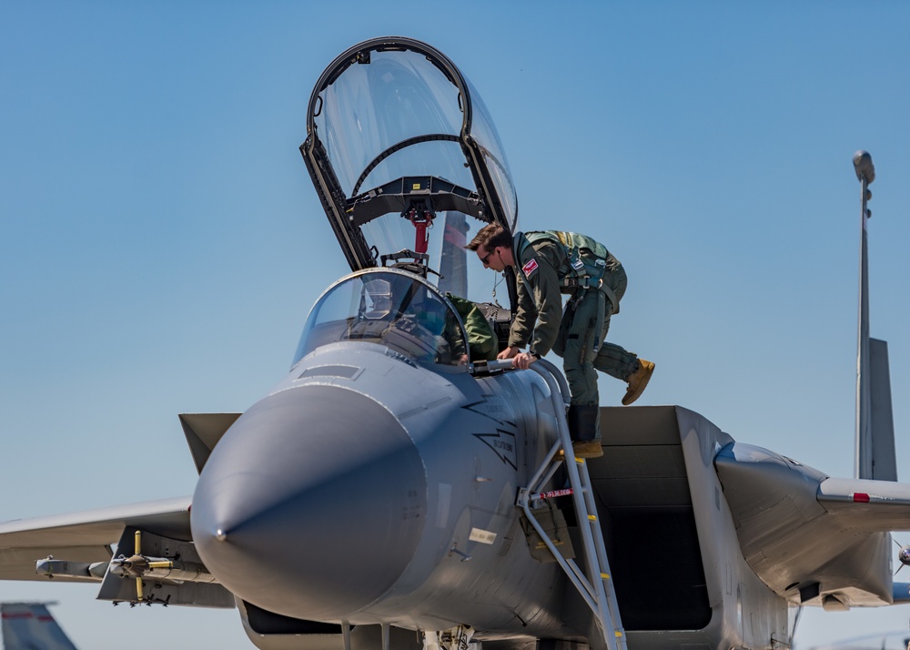 Sentry Savannah 2021 Aircraft prepare for exercise