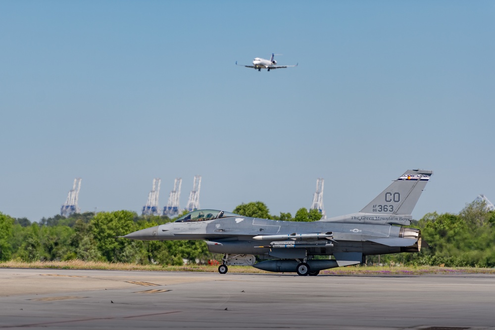 Sentry Savannah 2021 Aircraft prepare for exercise