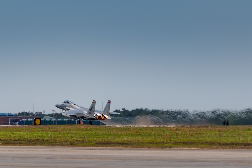 Sentry Savannah 2021 Aircraft prepare for exercise