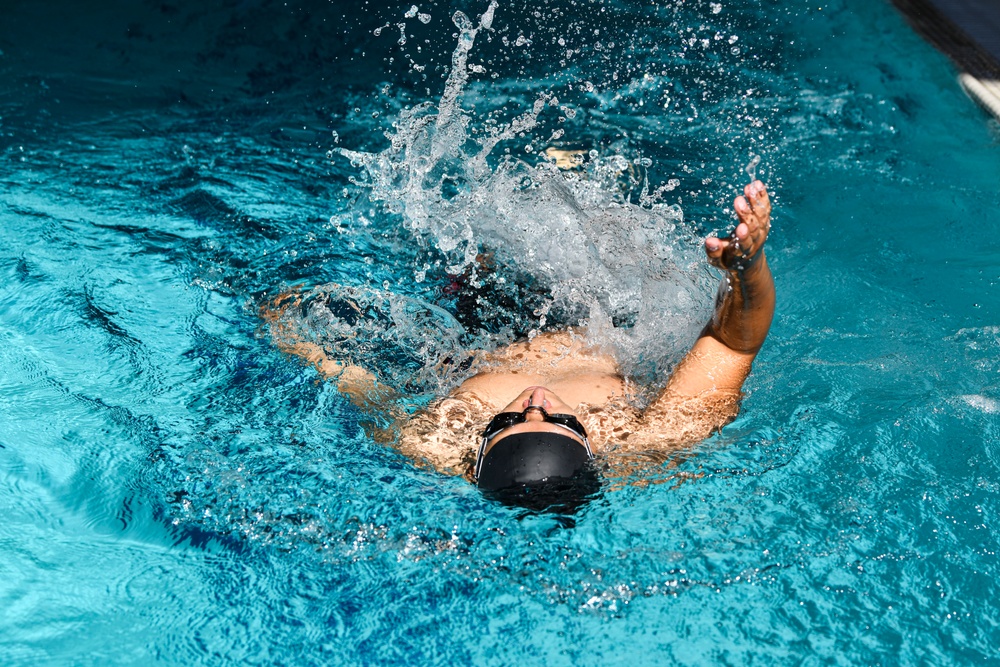 2021 Regional Marine Corps Trials Swimming