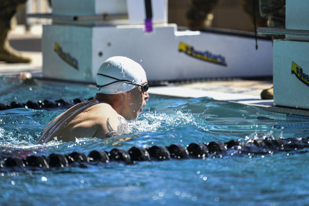 2021 Regional Marine Corps Trials Swimming