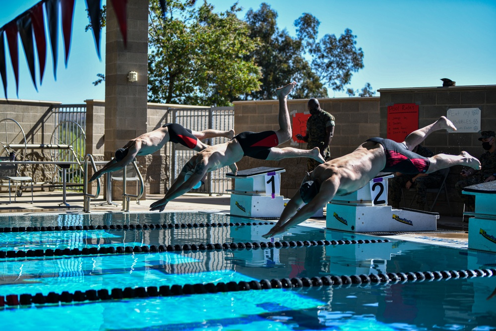 2021 Regional Marine Corps Trials Swimming