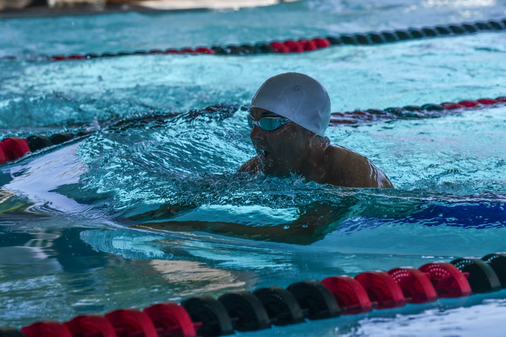 2021 Regional Marine Corps Trials Swimming