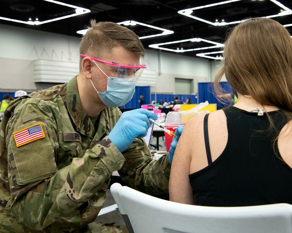 Oregon National Guard continues to support COVID-19 Vaccinations across the state