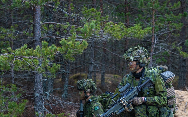 1st CAB and NATO eFP Battle Group-Latvia Conducts Joint Force Exercise