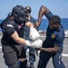 USS Carter Hall Conducts OC Spray Qualification