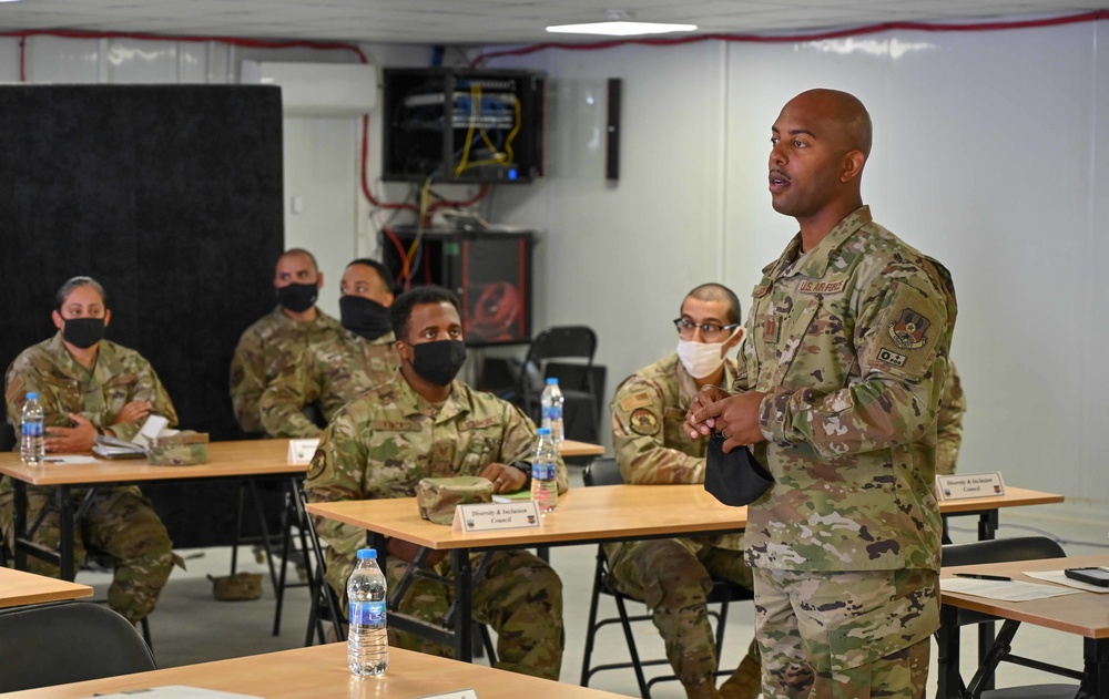 Air Force Chief of Staff lays out way forward for deployed Airmen at 332nd AEW