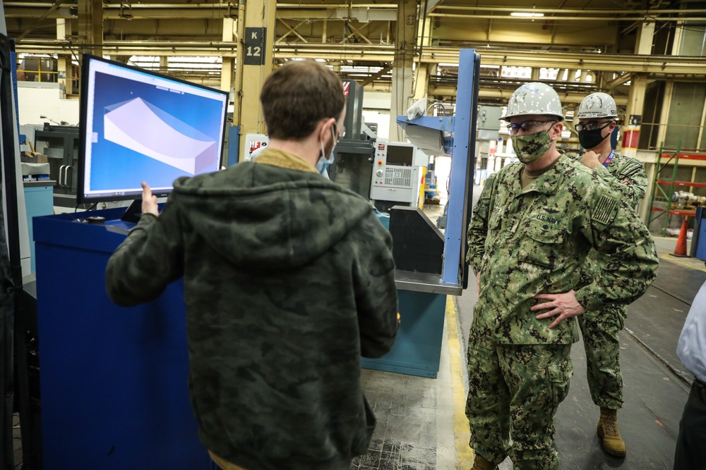 Vice Chief of Naval Operations Visits Norfolk Naval Shipyard