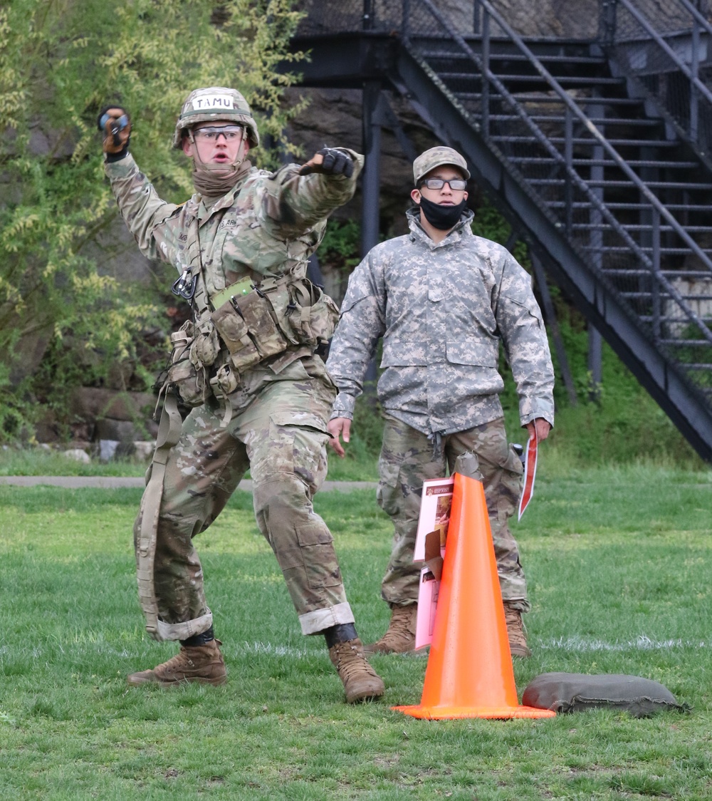 ROTC Cadets compete in 2021 Sandhurst Military Skills competition