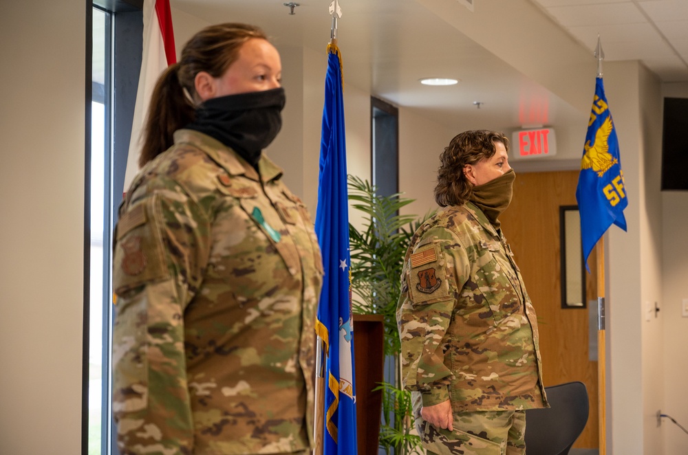 Promotion ceremony held for Chief Master Sgt. Jennifer Koonce
