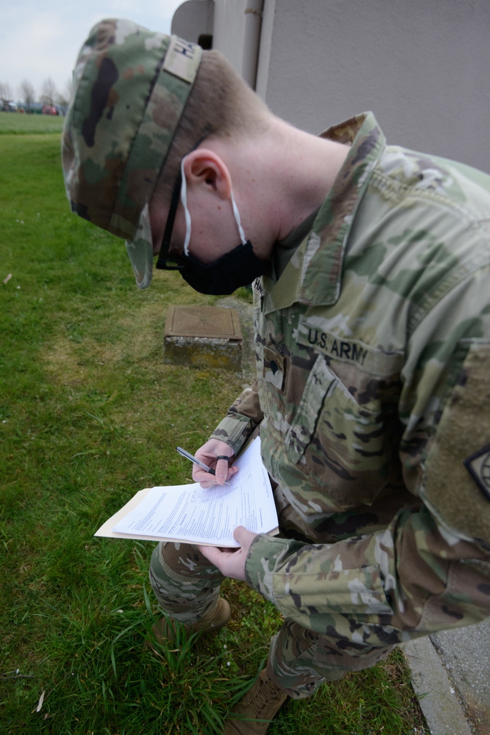 2nd Theater Signal Brigade Best Warrior Competition - Belgium competitors