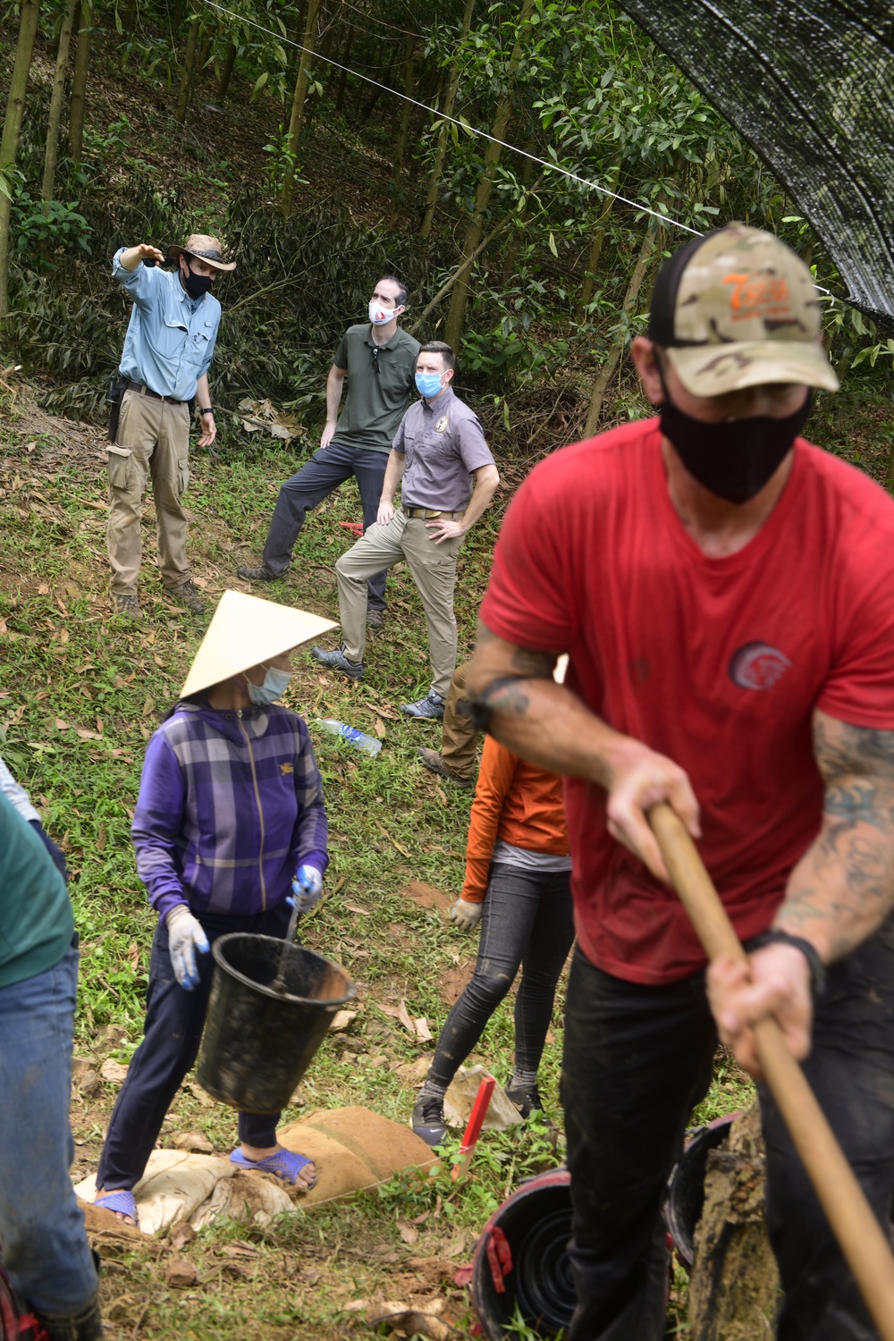 Fulfilling Our Nation's Promise in Vietnam, Detachment 2 Commander tours recovery site