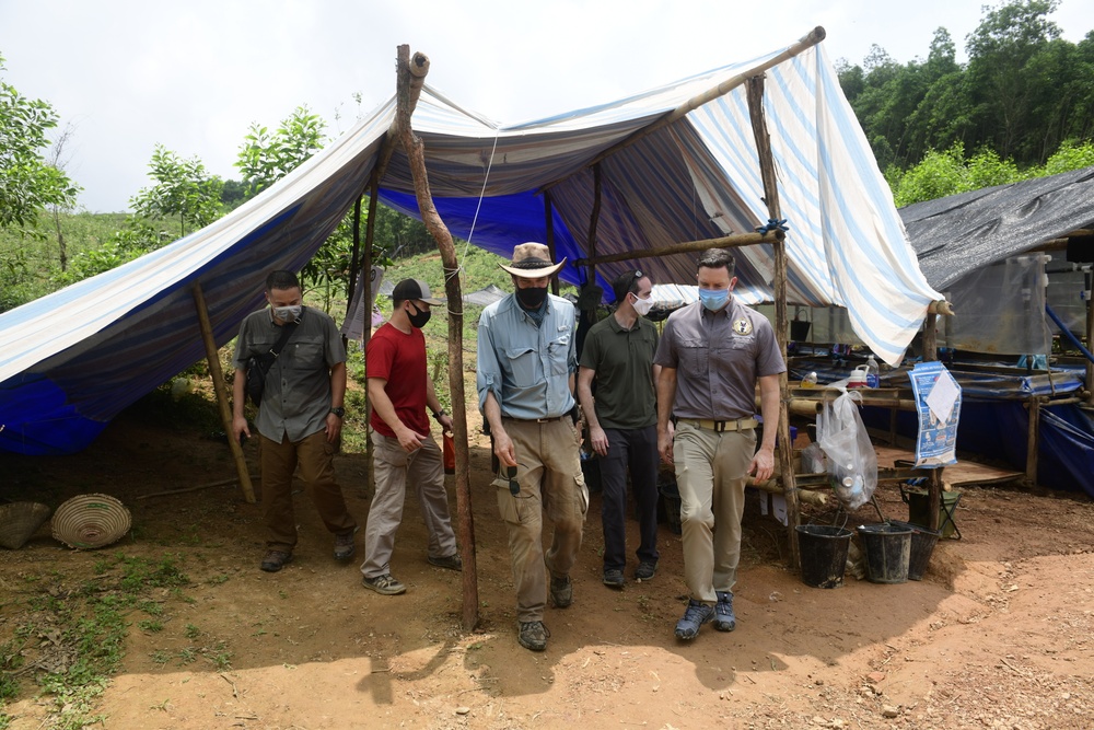 Fulfilling Our Nation's Promise in Vietnam, Detachment 2 Commander tours recovery site