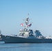 USS The Sullivans Deploys