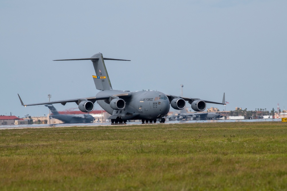 Aircraft descend upon Patrick SFB