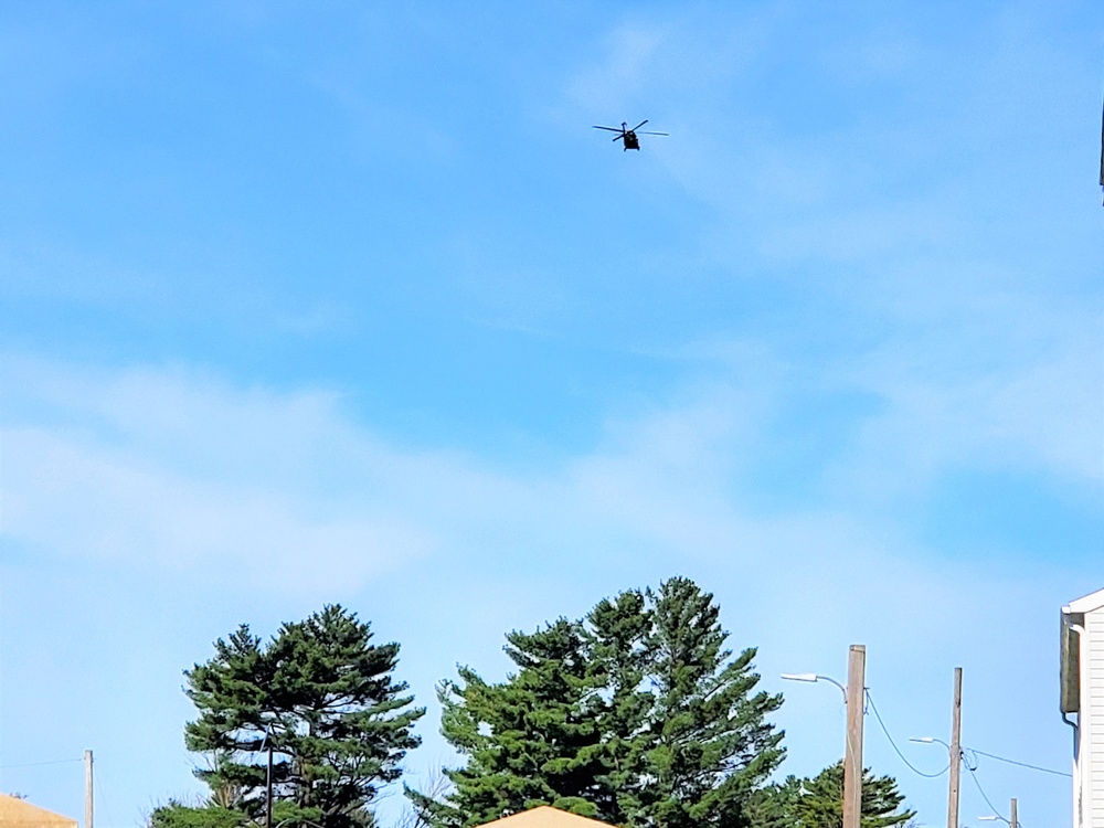 UH-60 Black Hawk training operations at Fort McCoy