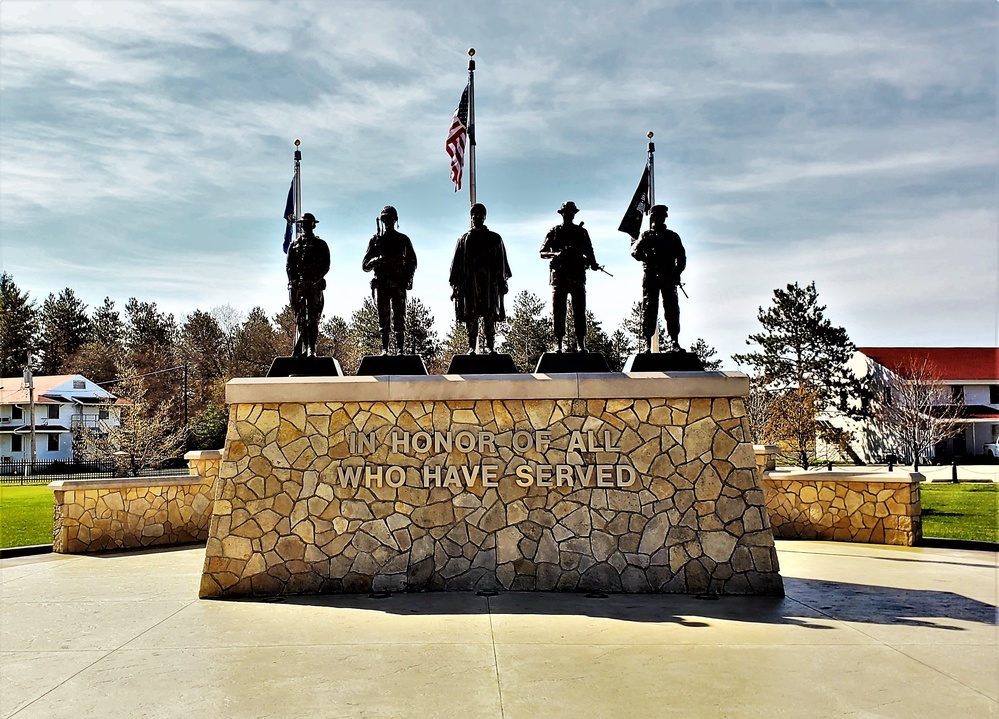 Veterans Memorial Plaza at Fort McCoy