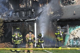 Fort Lee emergency crews respond to house fire on post