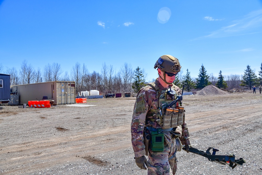 148th Fighter Wing Explosive Ordnance Disposal conducts training