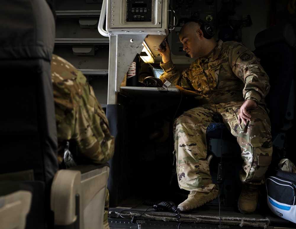 816th Expeditionary Airlift Squadron Conducts Cargo and Personnel Transportation Operations