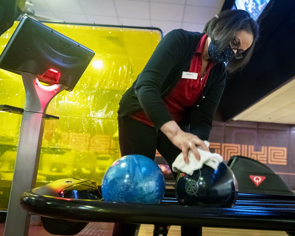 Brave New World: Bliss FMWR bowling center ‘skeleton crew’ keeps facility rolling