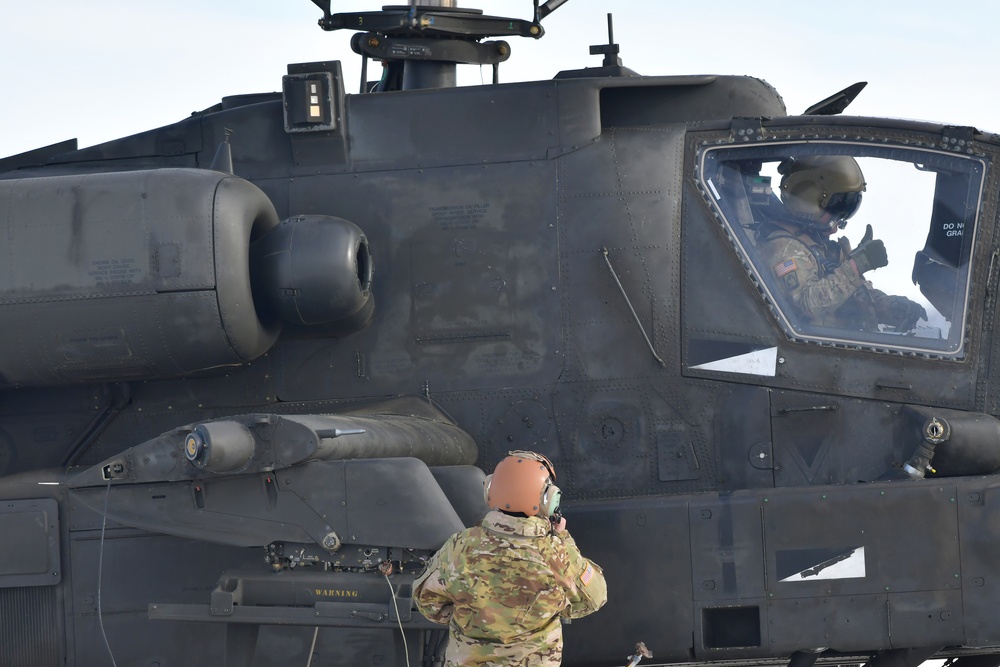 1-25th ARB welcomes spring with aerial gunnery range