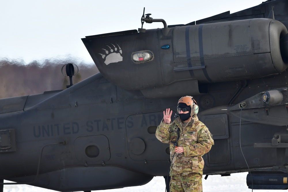 1-25th ARB welcomes spring with aerial gunnery range