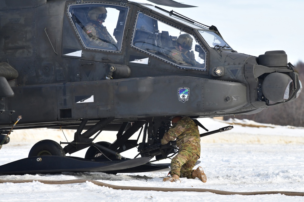 1-25th ARB welcomes spring with aerial gunnery range