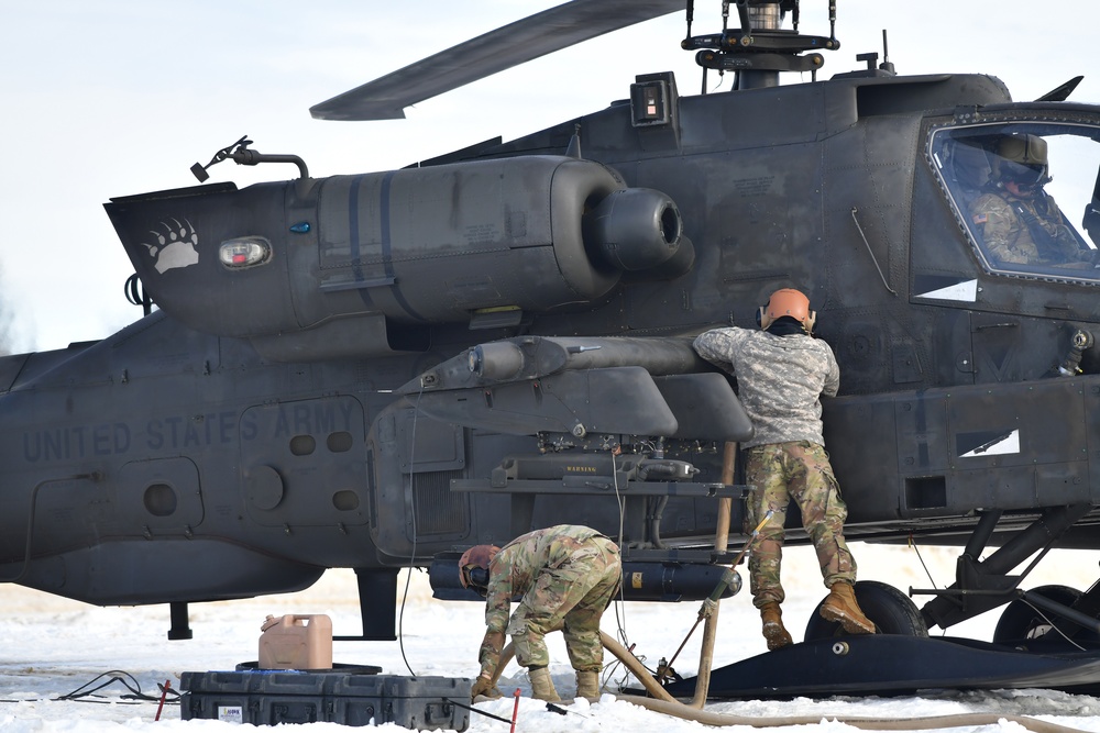 1-25th ARB welcomes spring with aerial gunnery range