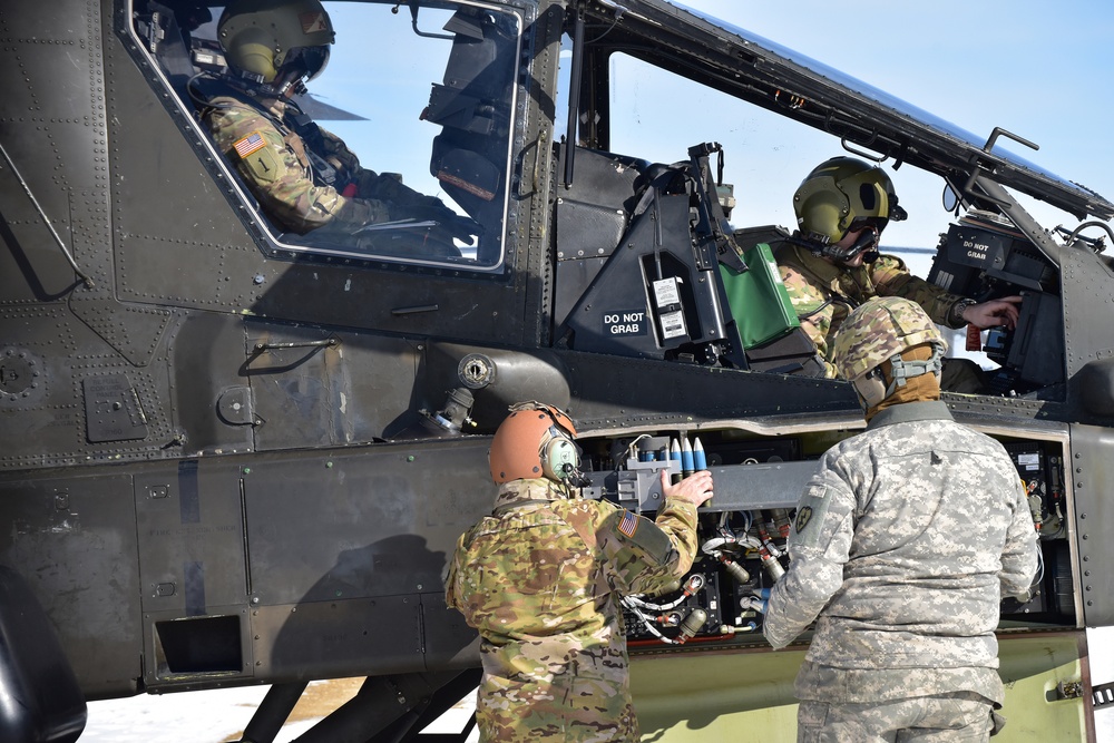 1-25th ARB welcomes spring with aerial gunnery range