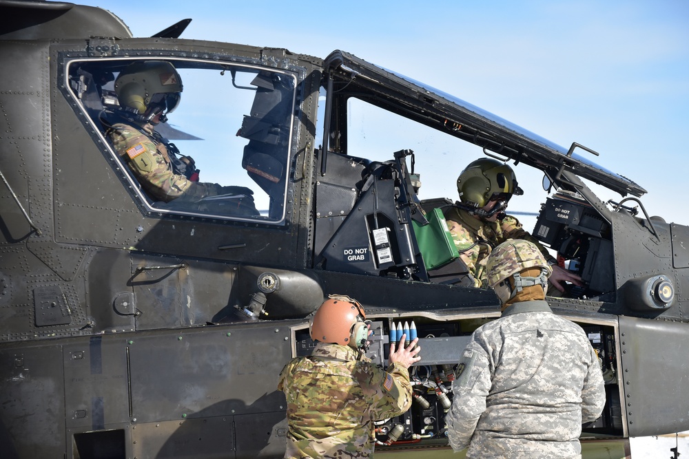 1-25th ARB welcomes spring with aerial gunnery range