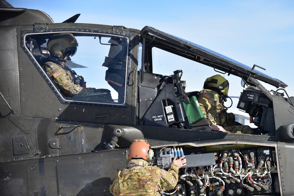 1-25th ARB welcomes spring with aerial gunnery range