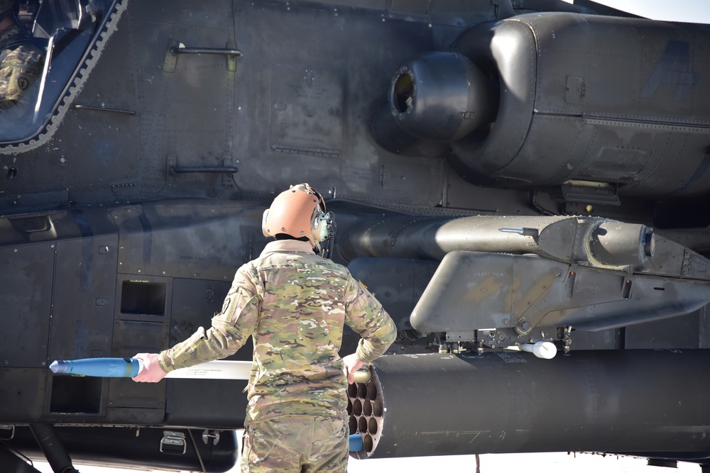 1-25th ARB welcomes spring with aerial gunnery range