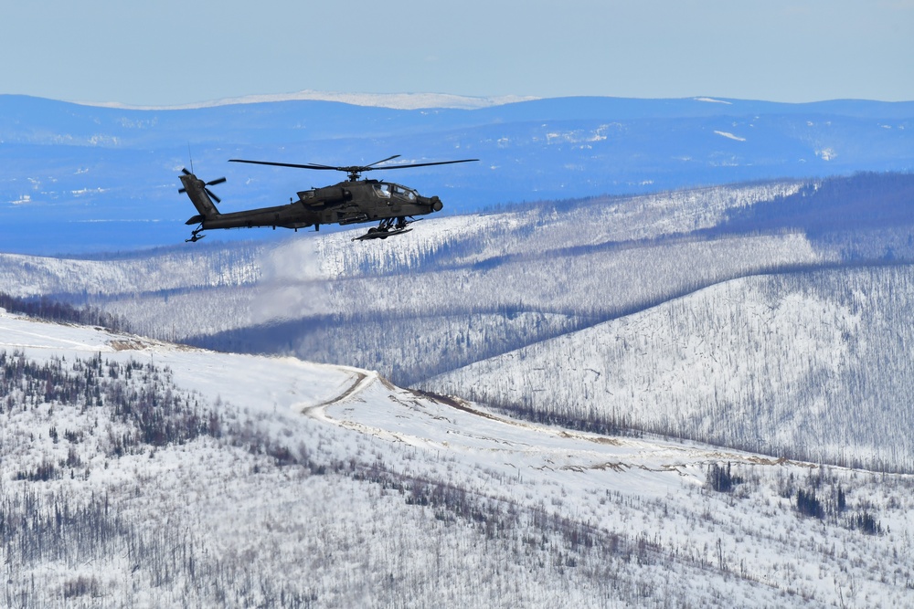 1-25th ARB welcomes spring with aerial gunnery range