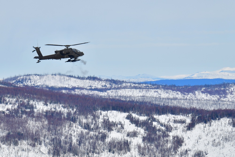 1-25th ARB welcomes spring with aerial gunnery range