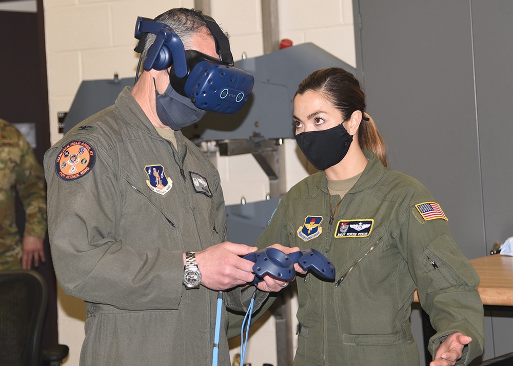 174th Attack Wing Airmen help create virual aircraft