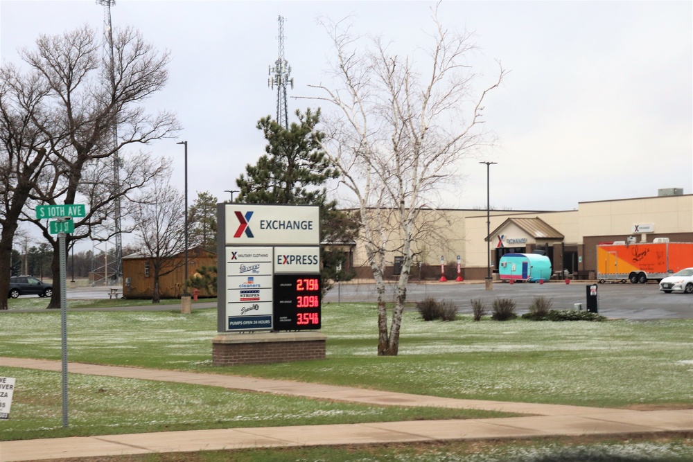 Fort McCoy Exchange operations