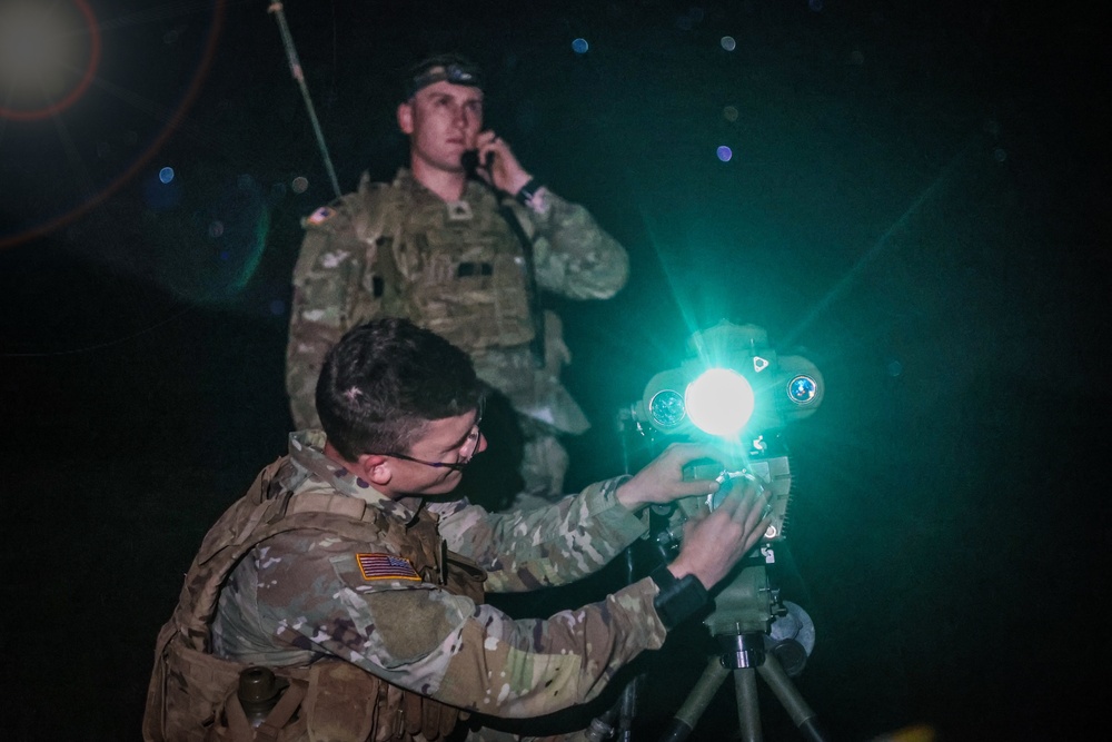 25thID FiST Night Training at Makua Valley